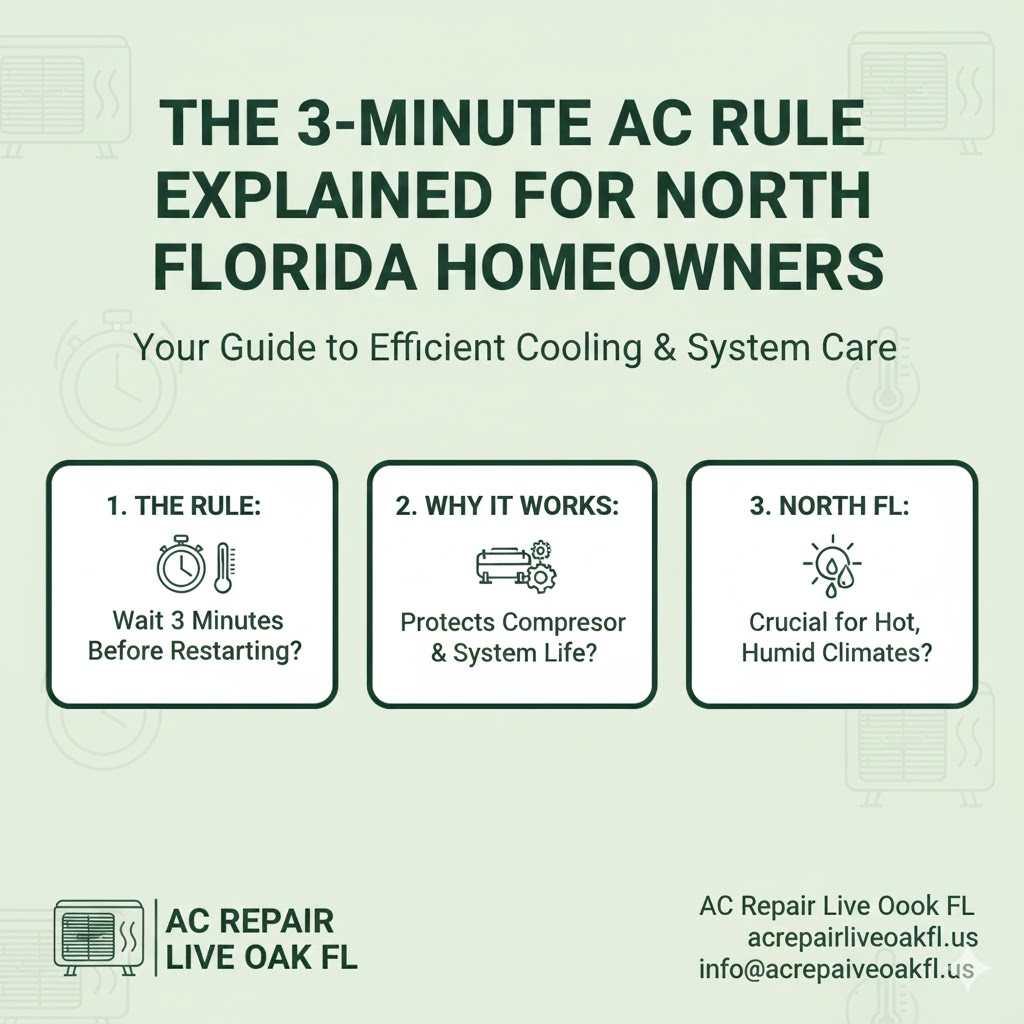 the 3 minute ac rule explained for north florida homeowners