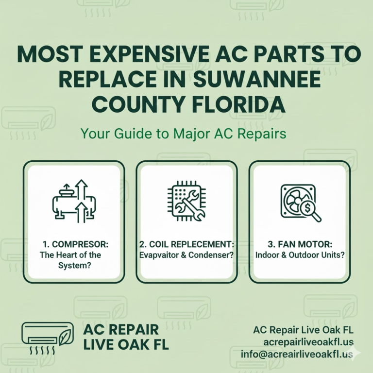 most expensive ac parts to replace in suwannee county florida